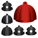 Equetech Custom Hat Silk. Red
